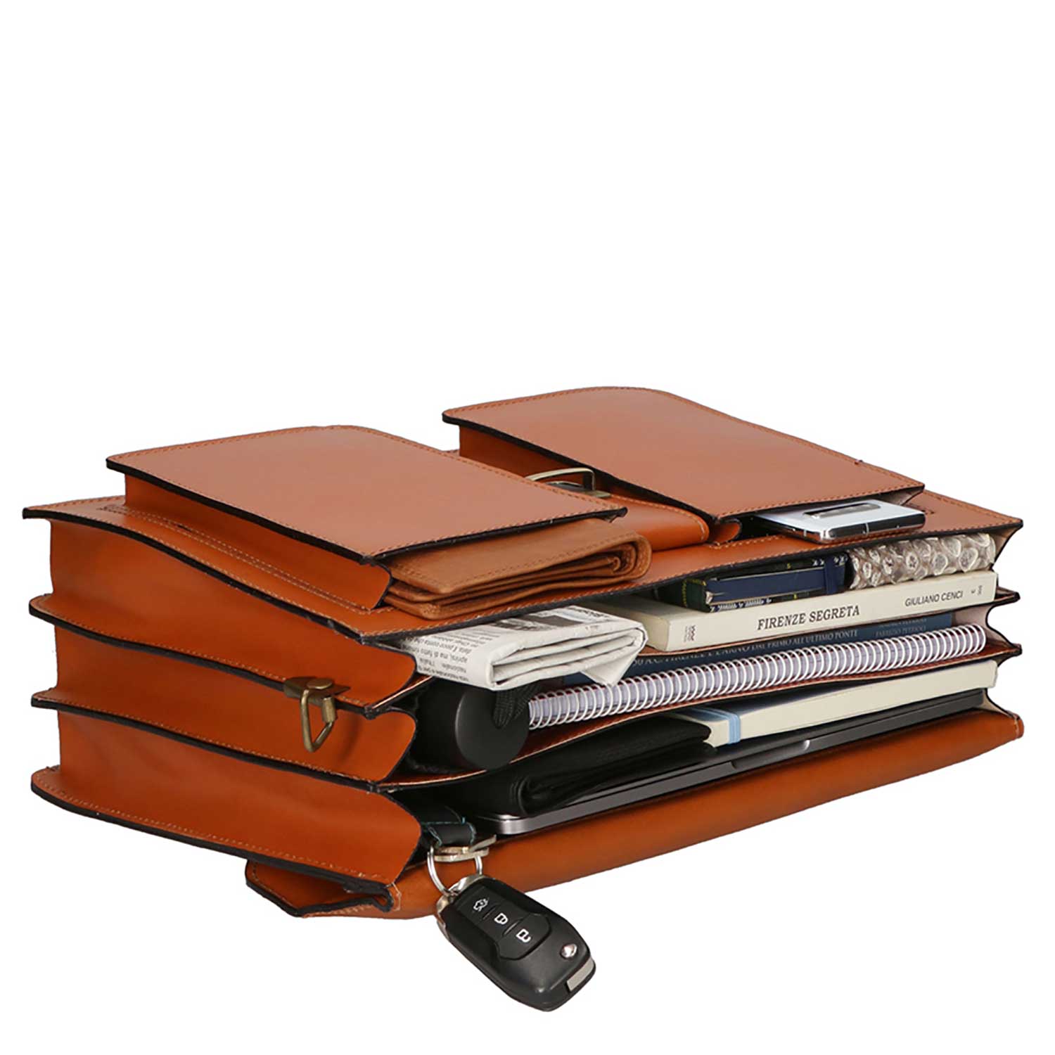 Portadocumenti in pelle per uomini - 39x30x18 cm - 7001
