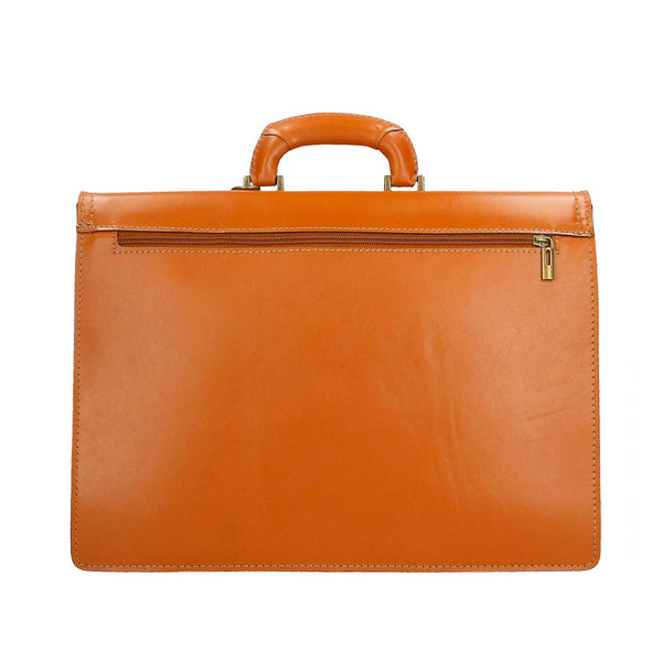 Borsa da lavoro, Valigetta, Portadocumenti 24 ore per uomini in pelle - 39x30x18 cm - 7008