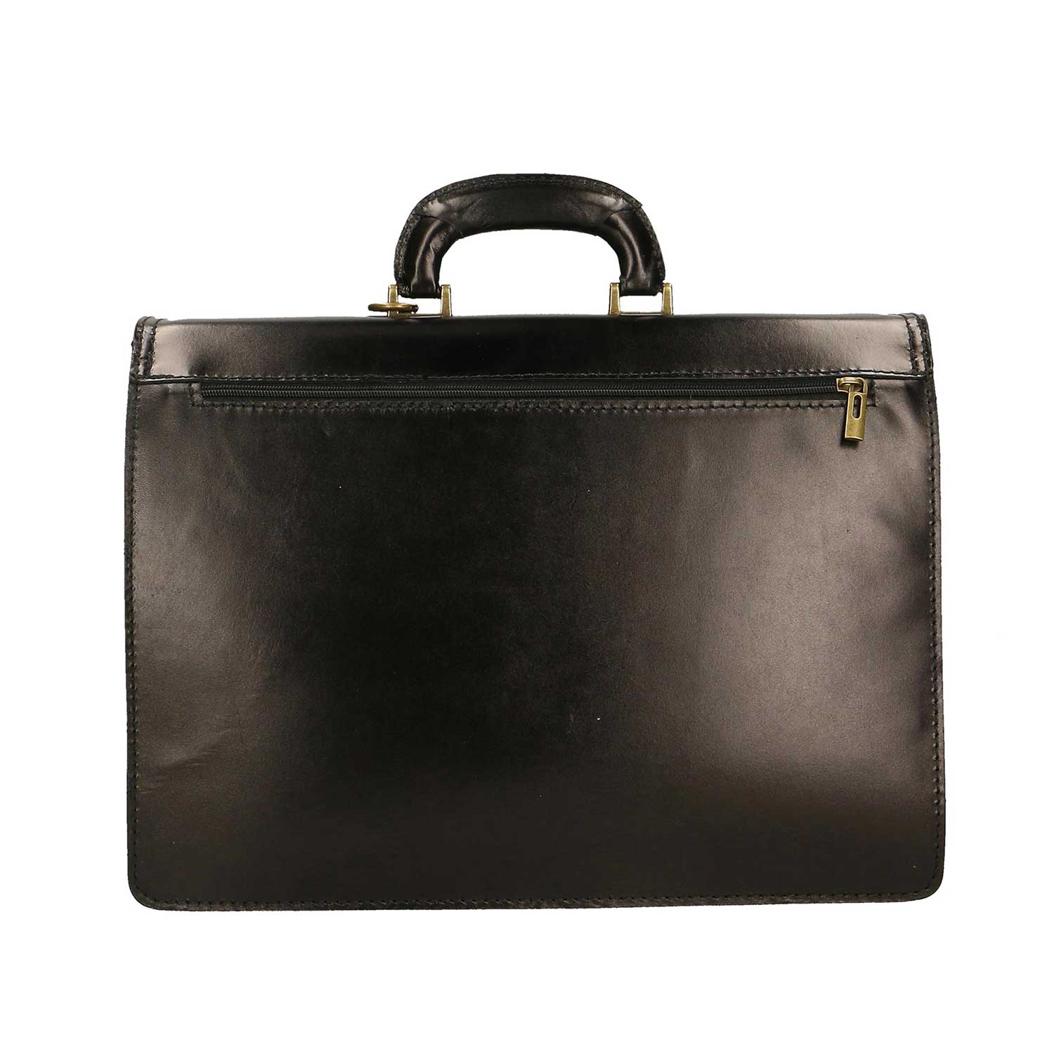 Borsa da lavoro, Valigetta, Porta documenti 24 ore per uomini in pelle - 39x30x18 cm - 7009