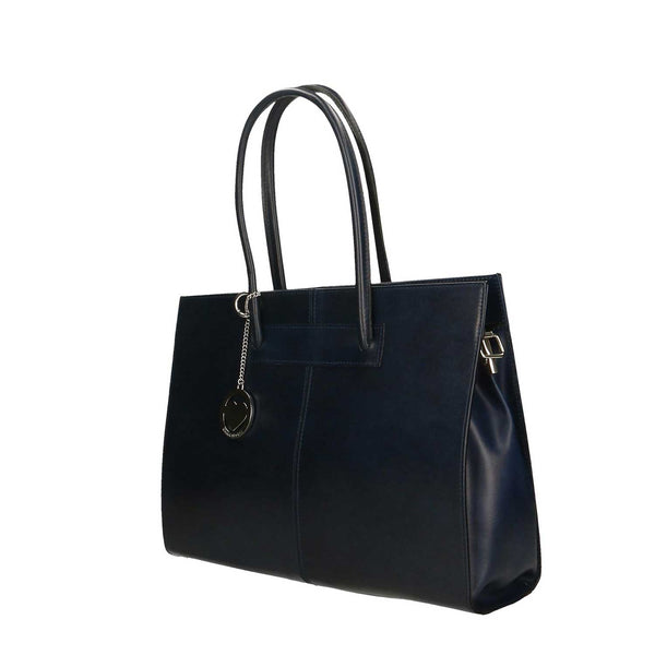 Borsa a mano, portadocumenti 24 ore per donne in pelle - 39x30x11 cm - 9008