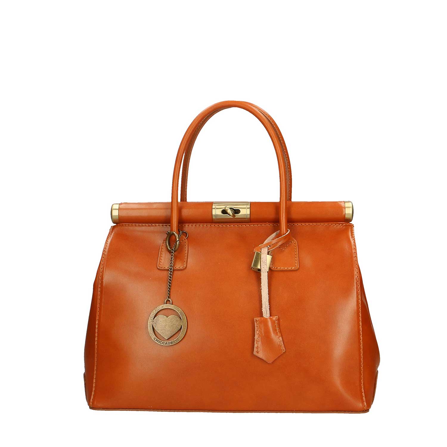 Elegant Handbag for Women in Leather - 35x28x16 cm - 9106