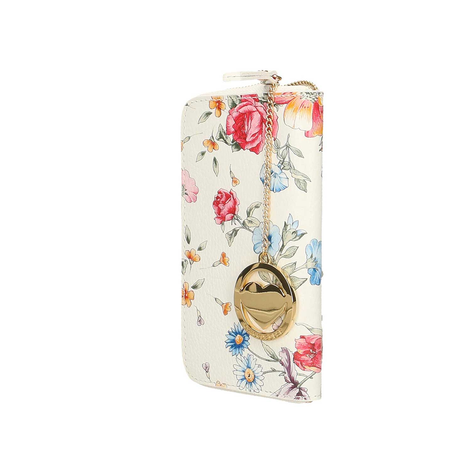 Large Floral Pattern Women's Wallet - 10030