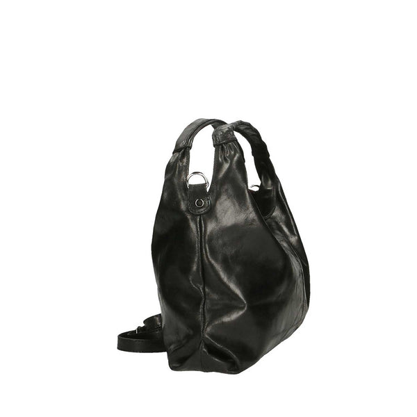 Borsa a Spalla da Donna con Effetto Stampato e Manico in Pelle 46x26x10 Cm - 80053