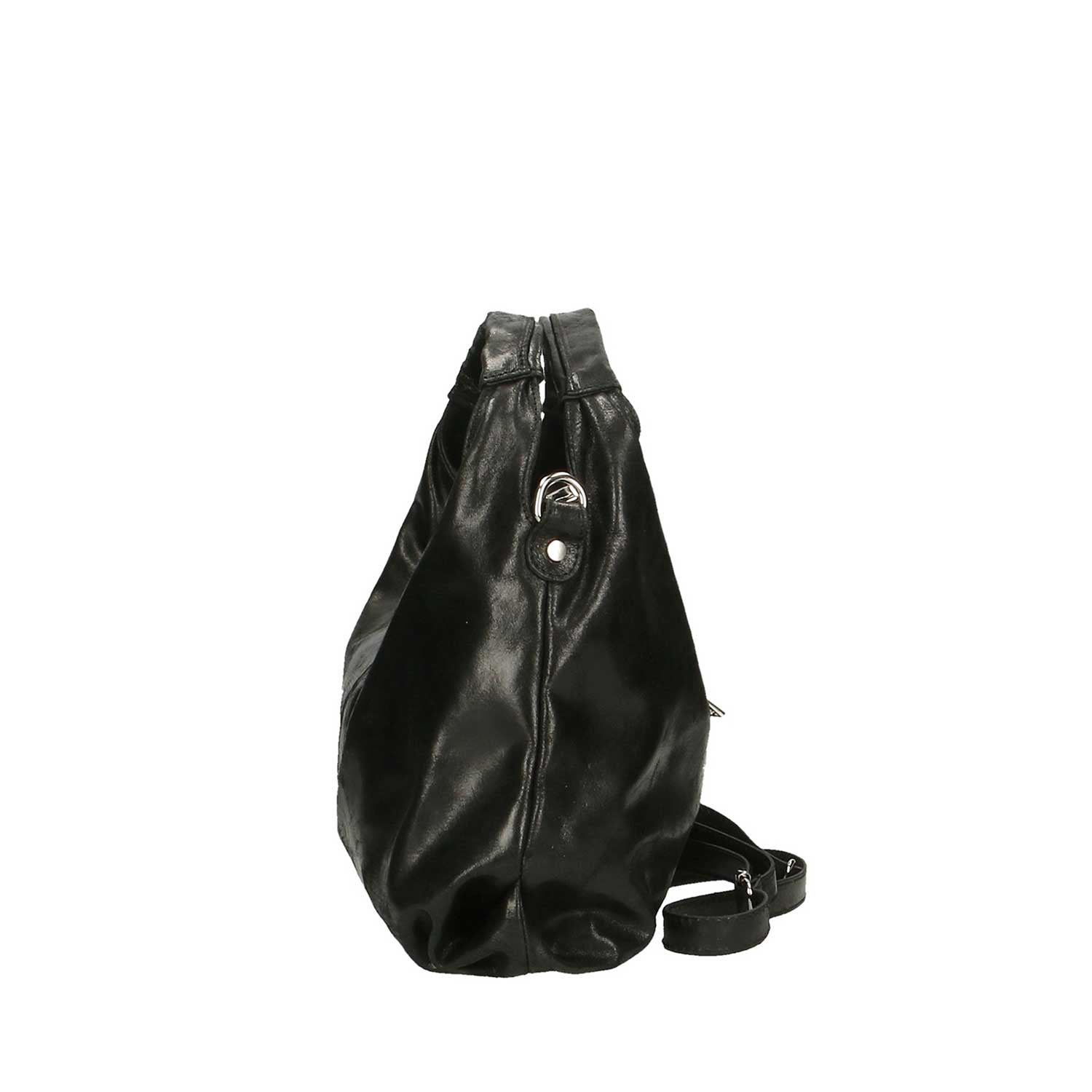 Borsa a Spalla da Donna con Effetto Stampato e Manico in Pelle 46x26x10 Cm - 80053