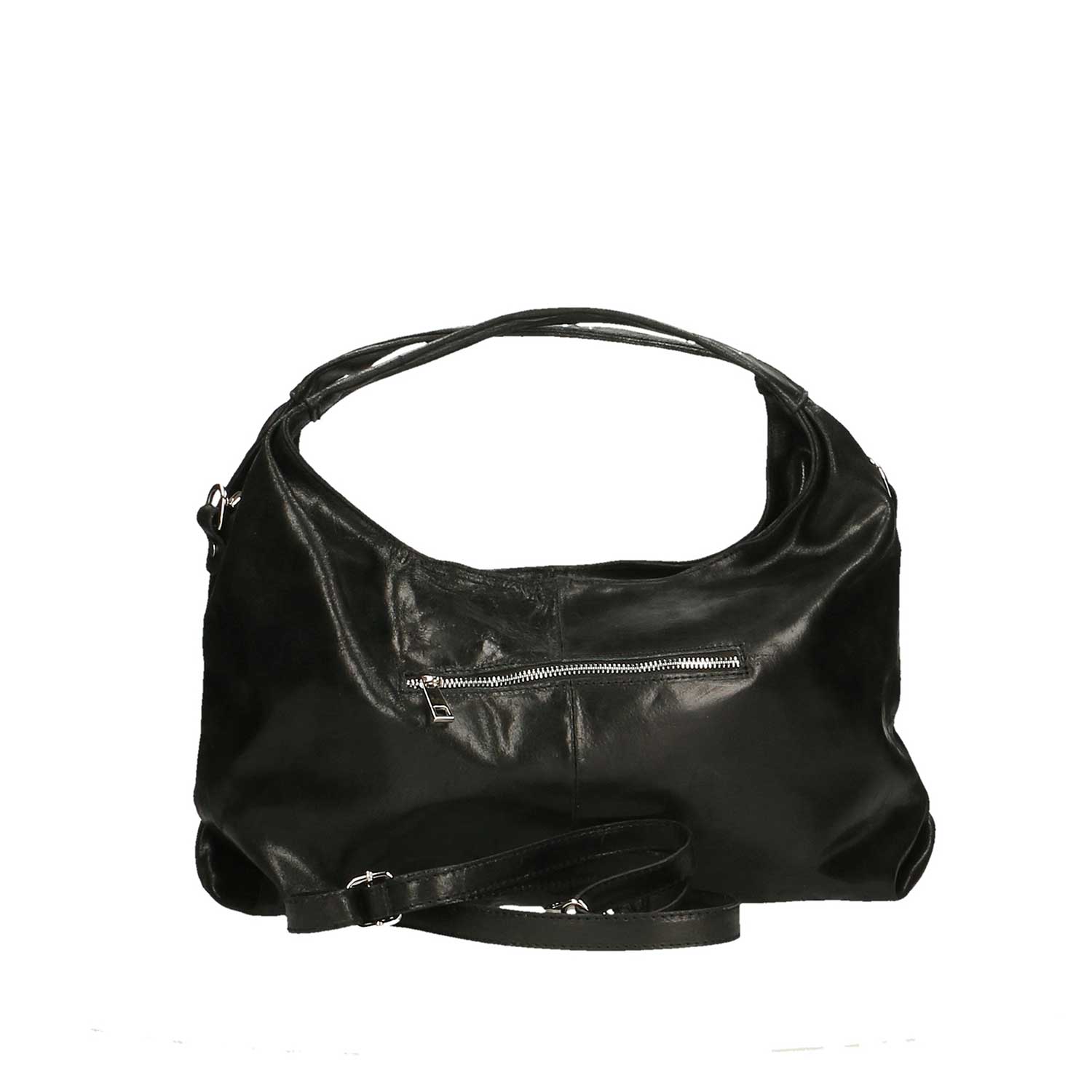 Women's Shoulder Bag with Printed Effect and Leather Strap 46x26x10 Cm - 80053