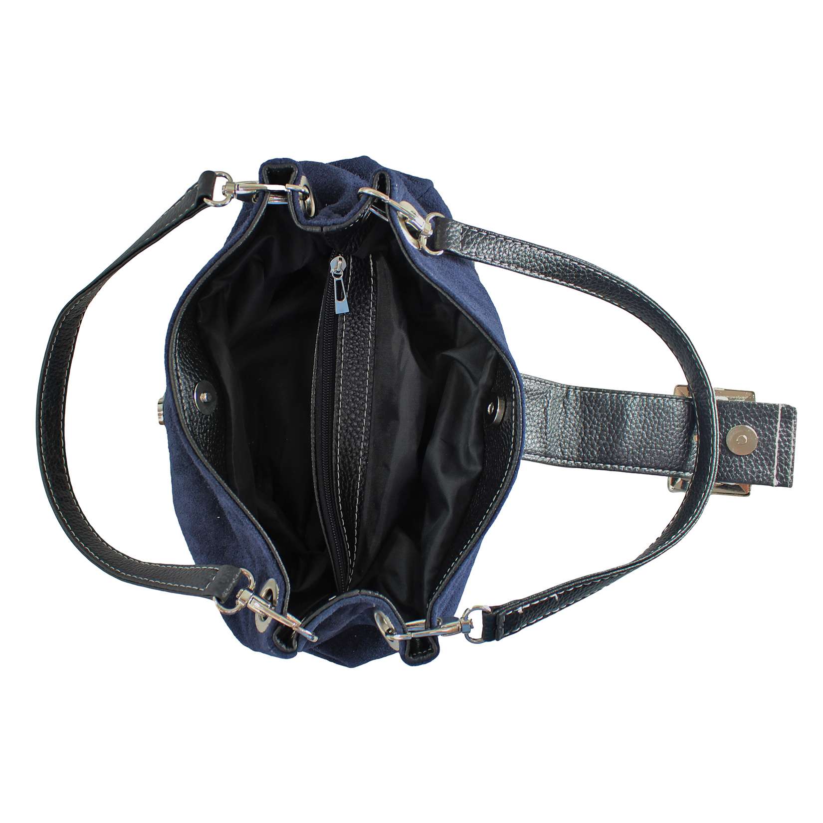 100% Suede Hand Clutch for Women - 27x18x12 cm - 10027