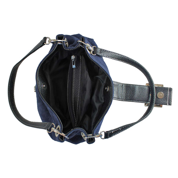 100% Suede Hand Clutch for Women - 27x18x12 cm - 10027