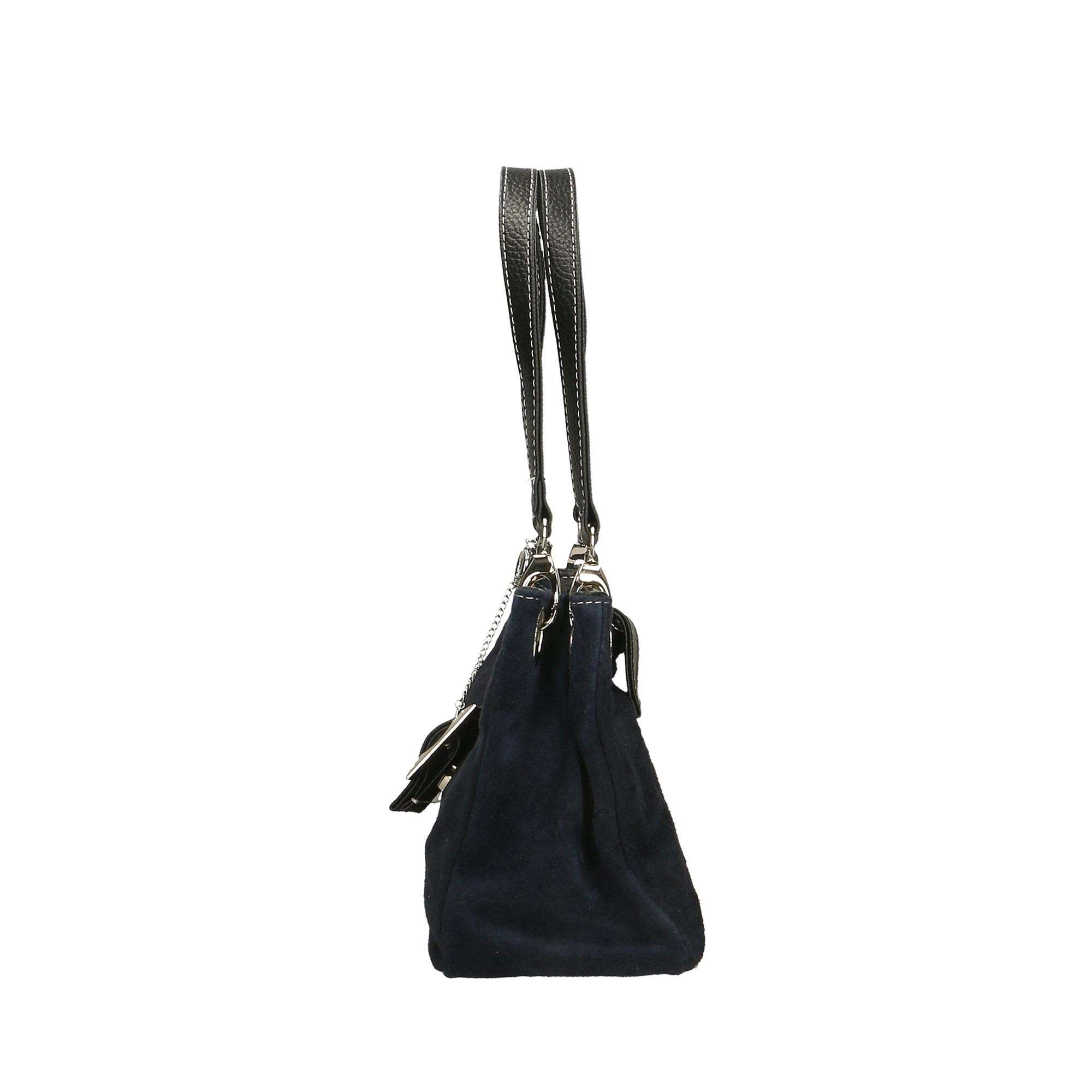 100% Suede Hand Clutch for Women - 27x18x12 cm - 10027