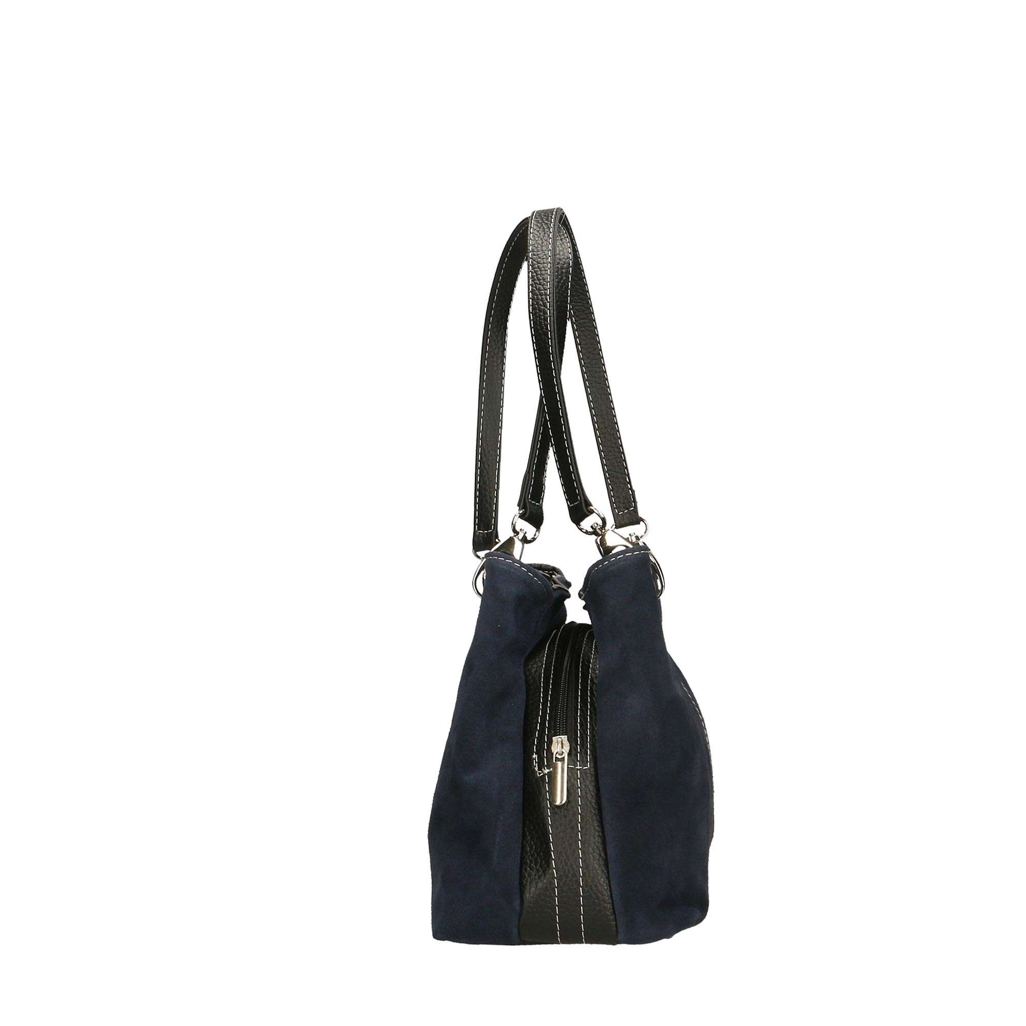 Women's Handbag in Suede - 32x20x14 cm - 10028