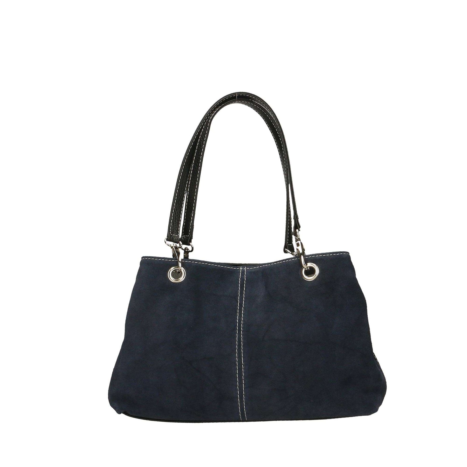 Women's Handbag in Suede - 32x20x14 cm - 10028