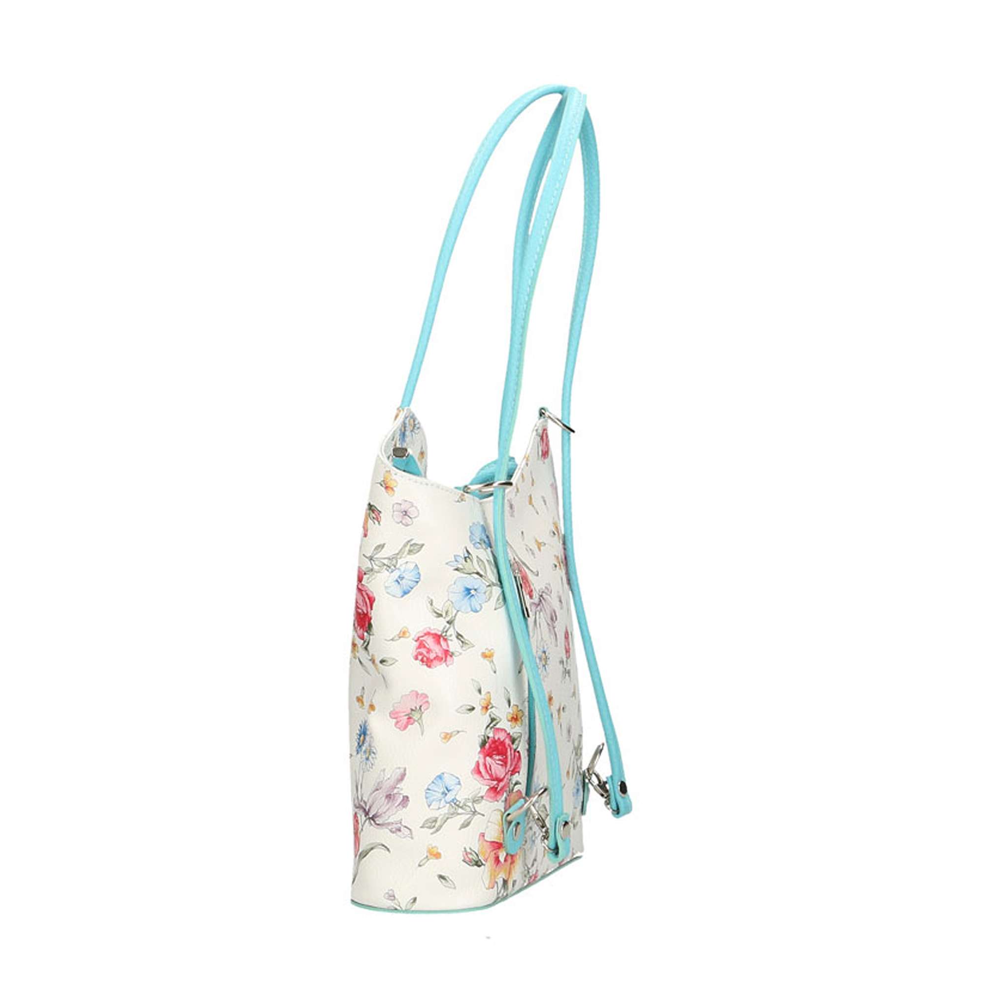 [:it]Borsa a Spalla da Donna Fantasia Floreale in Pelle[:]
