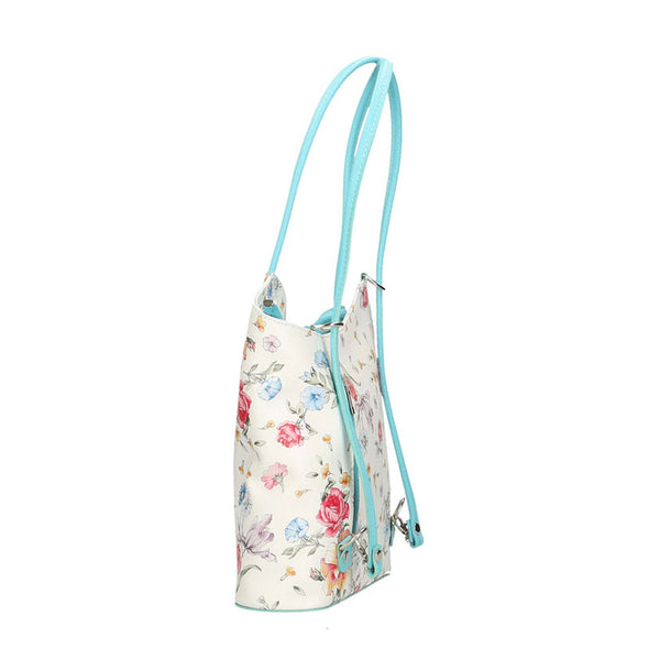 [:it]Borsa a Spalla da Donna Fantasia Floreale in Pelle[:]