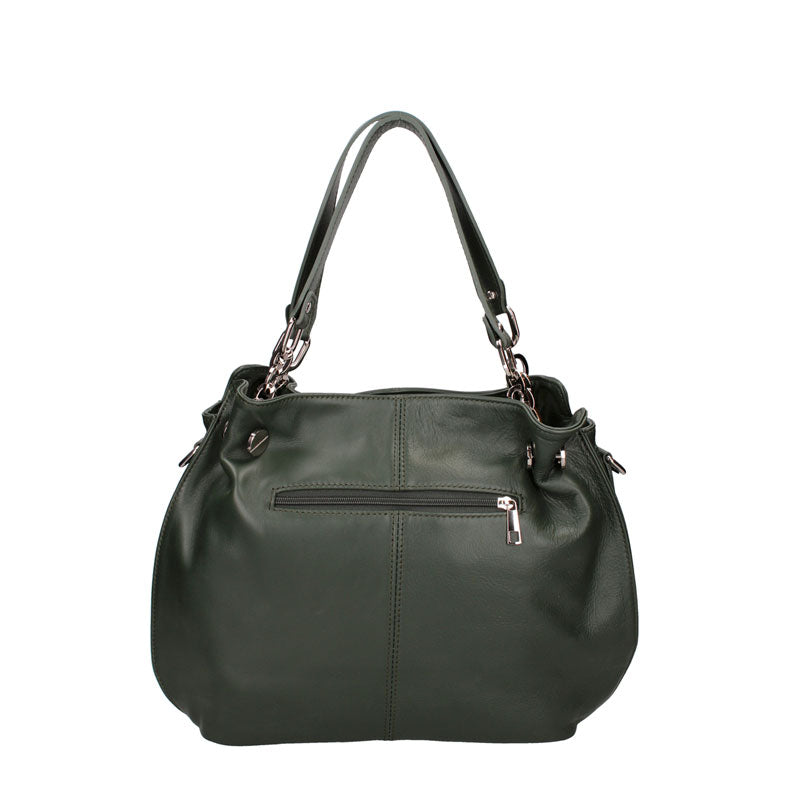 Women's Shoulder Bag in Genuine Leather - 3305