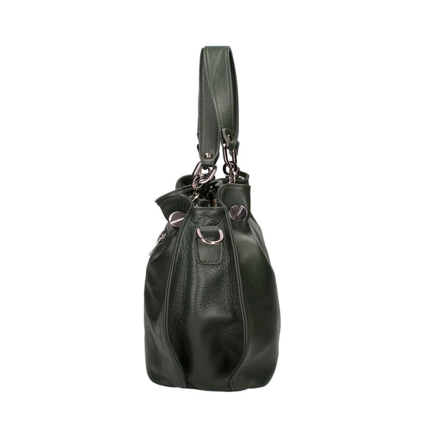 Women's Shoulder Bag in Genuine Leather - 3305