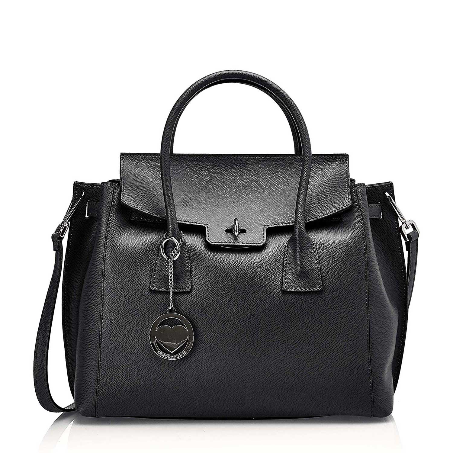 Women's Handbag with Clasp Closure – 7705