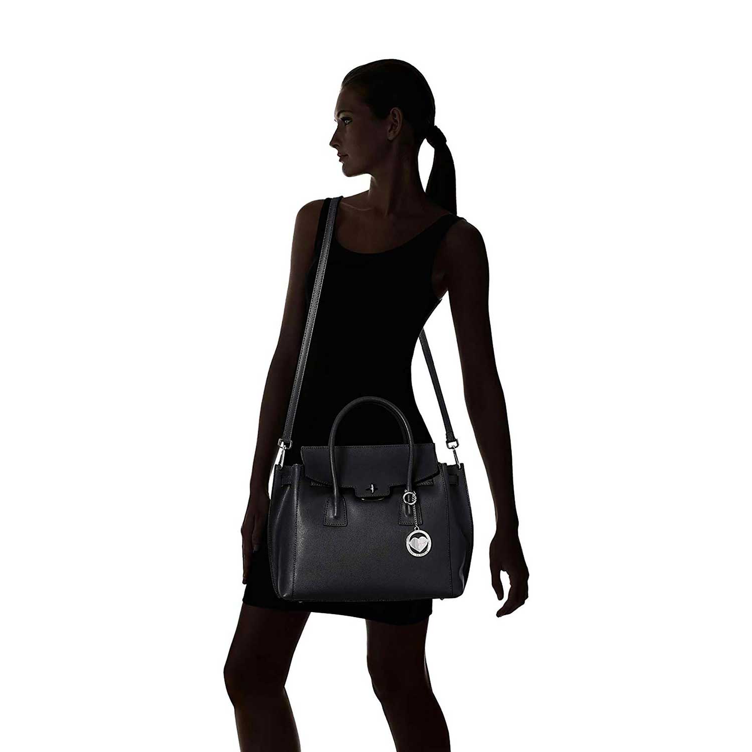 Women's Handbag with Clasp Closure – 7705