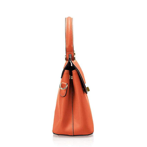 Women's Handbag in Genuine Leather - 7708