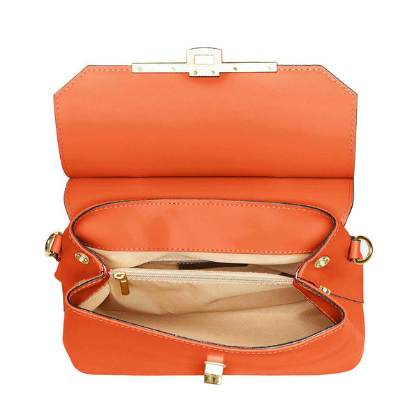 Women's Handbag in Genuine Leather - 7708