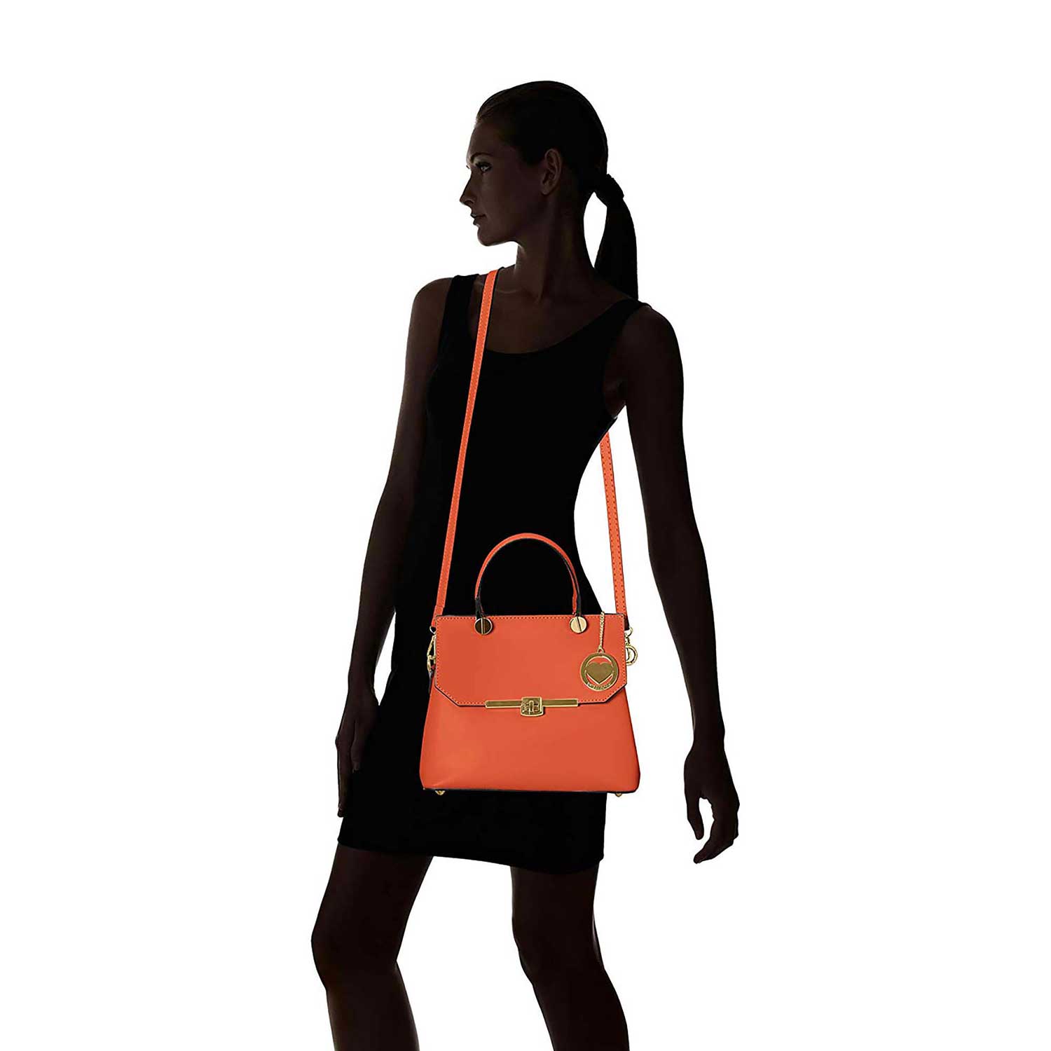 Women's Handbag in Genuine Leather - 7708