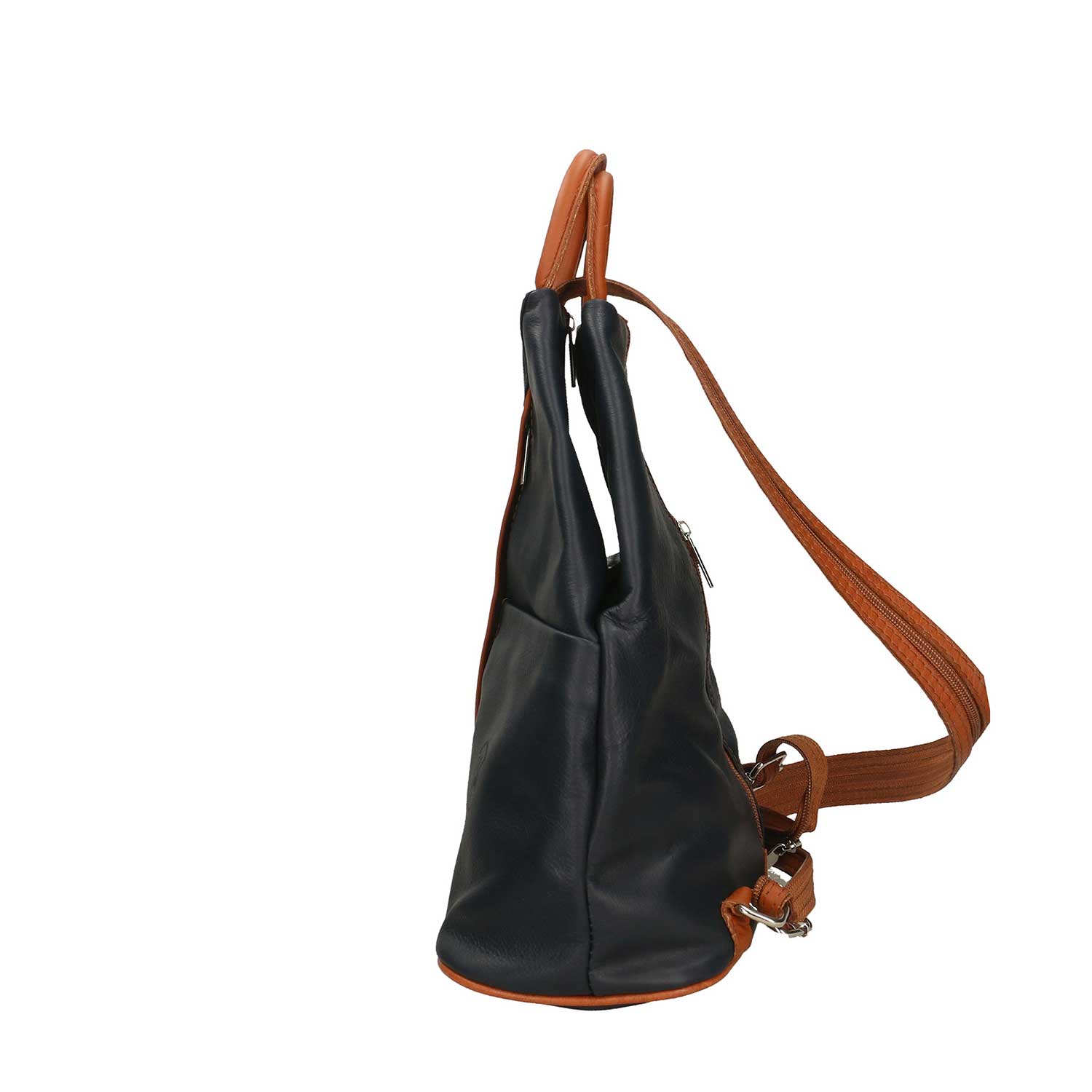 Zaino da Donna in Vera Pelle Made in Italy - 25x30x13 Cm. Zaino. 80072