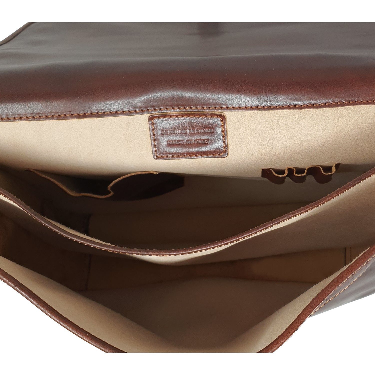 Leather Briefcase Document Holder for Men - 39x29x10 Cm - G224