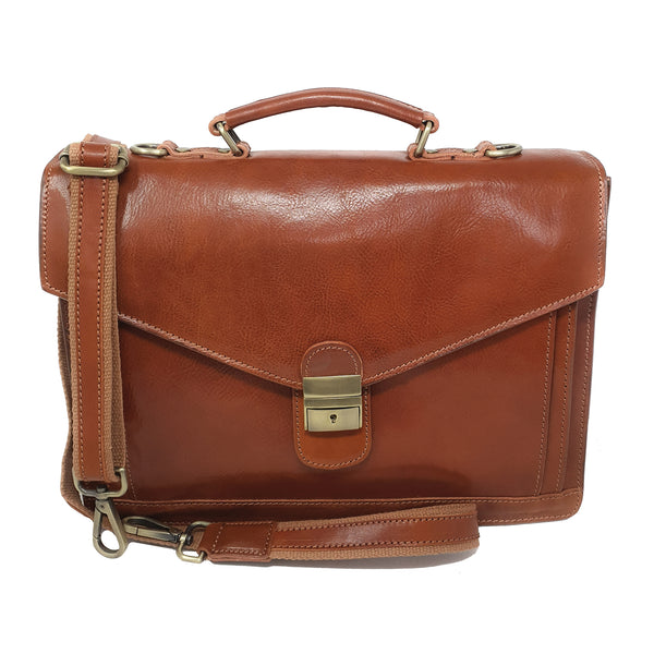 Borsa da lavoro, cartella portadocumenti in pelle per uomini - 39x28x9 cm - G902