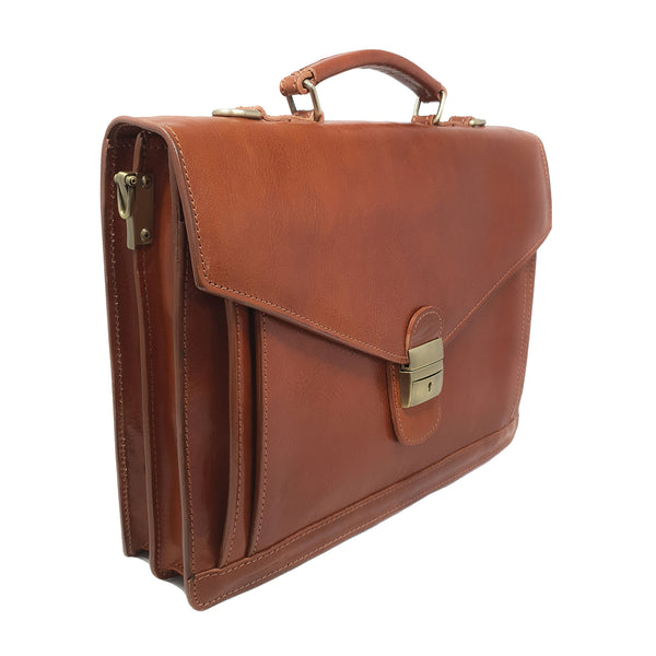 Borsa da lavoro, cartella portadocumenti in pelle per uomini - 39x28x9 cm - G902