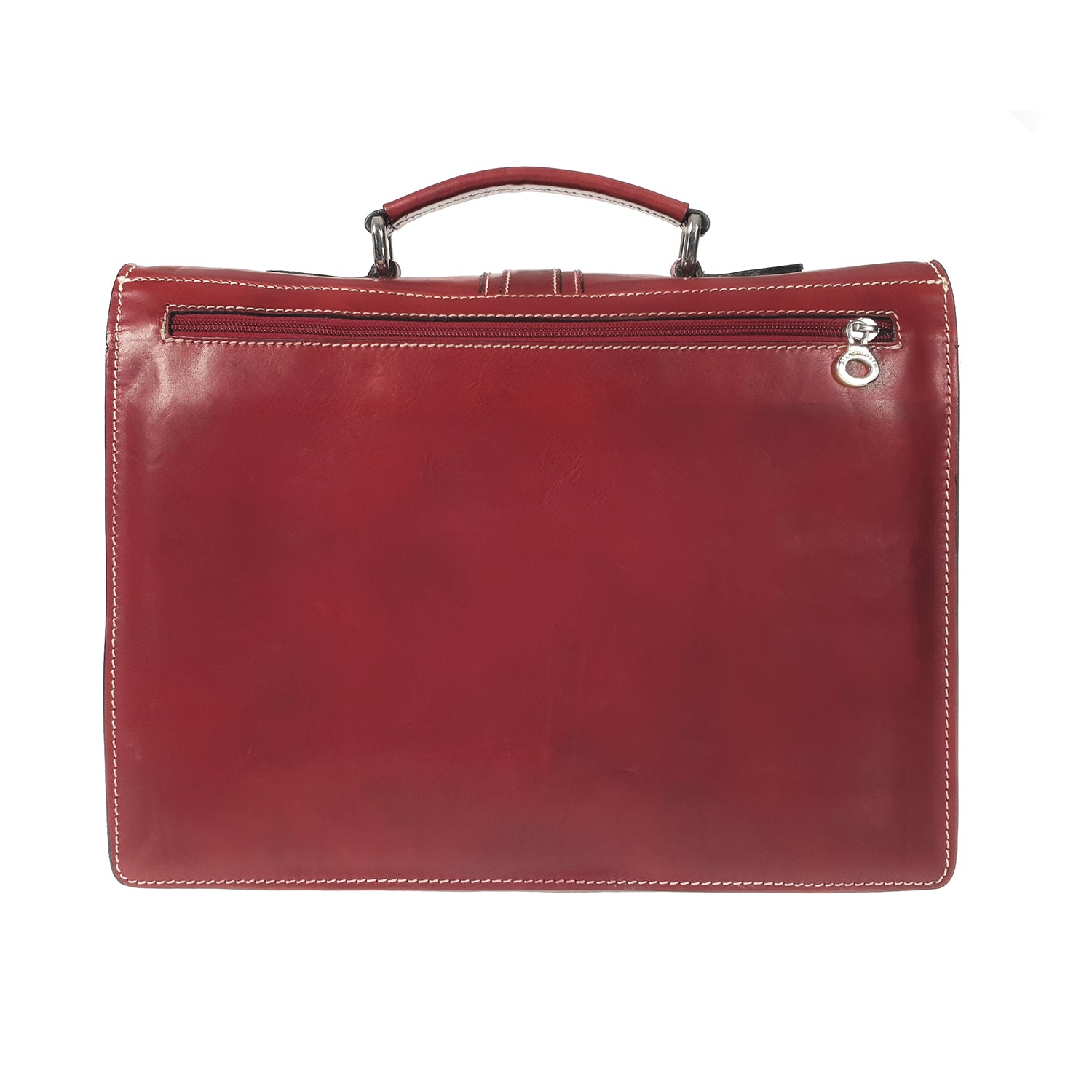 24Hour Work Bag Men's Document Holder Leather Briefcase - 40x29x13 Cm - G906
