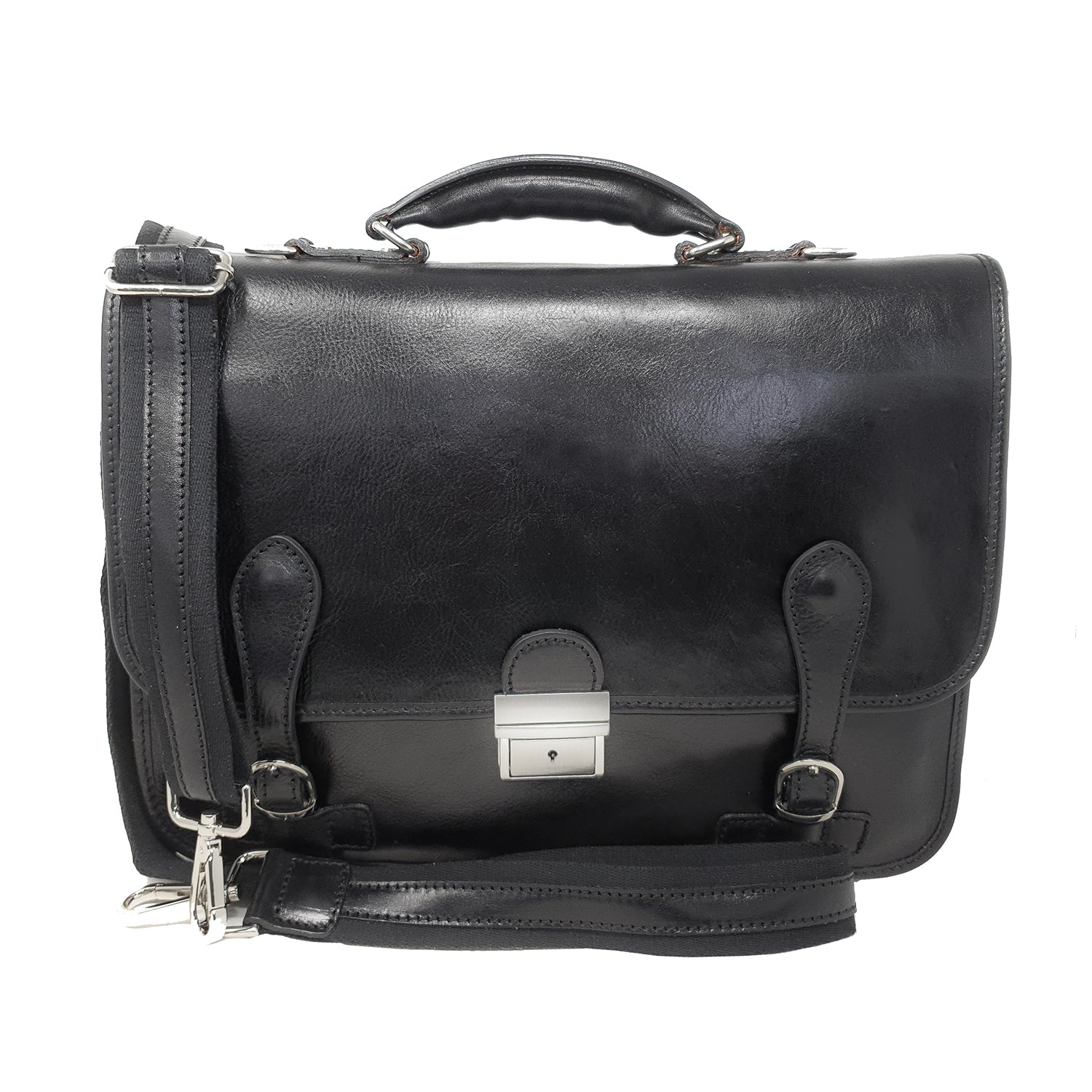 Men's Leather Document Holder Work Bag - 39x29x10 Cm - G958