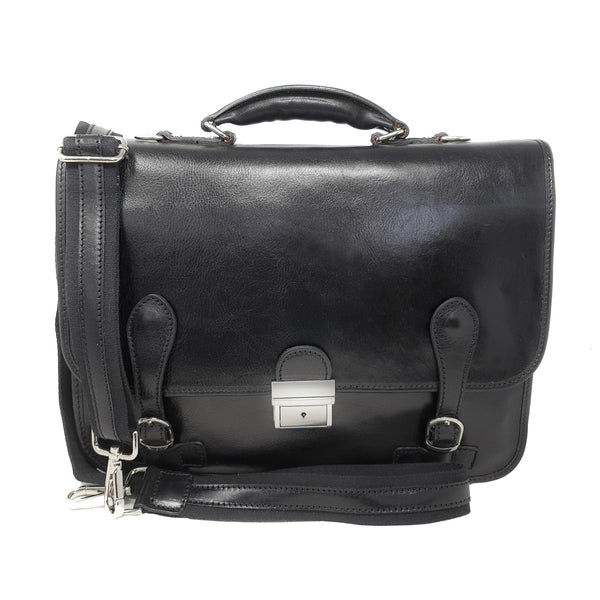 Men's Leather Document Holder Work Bag - 39x29x10 Cm - G958