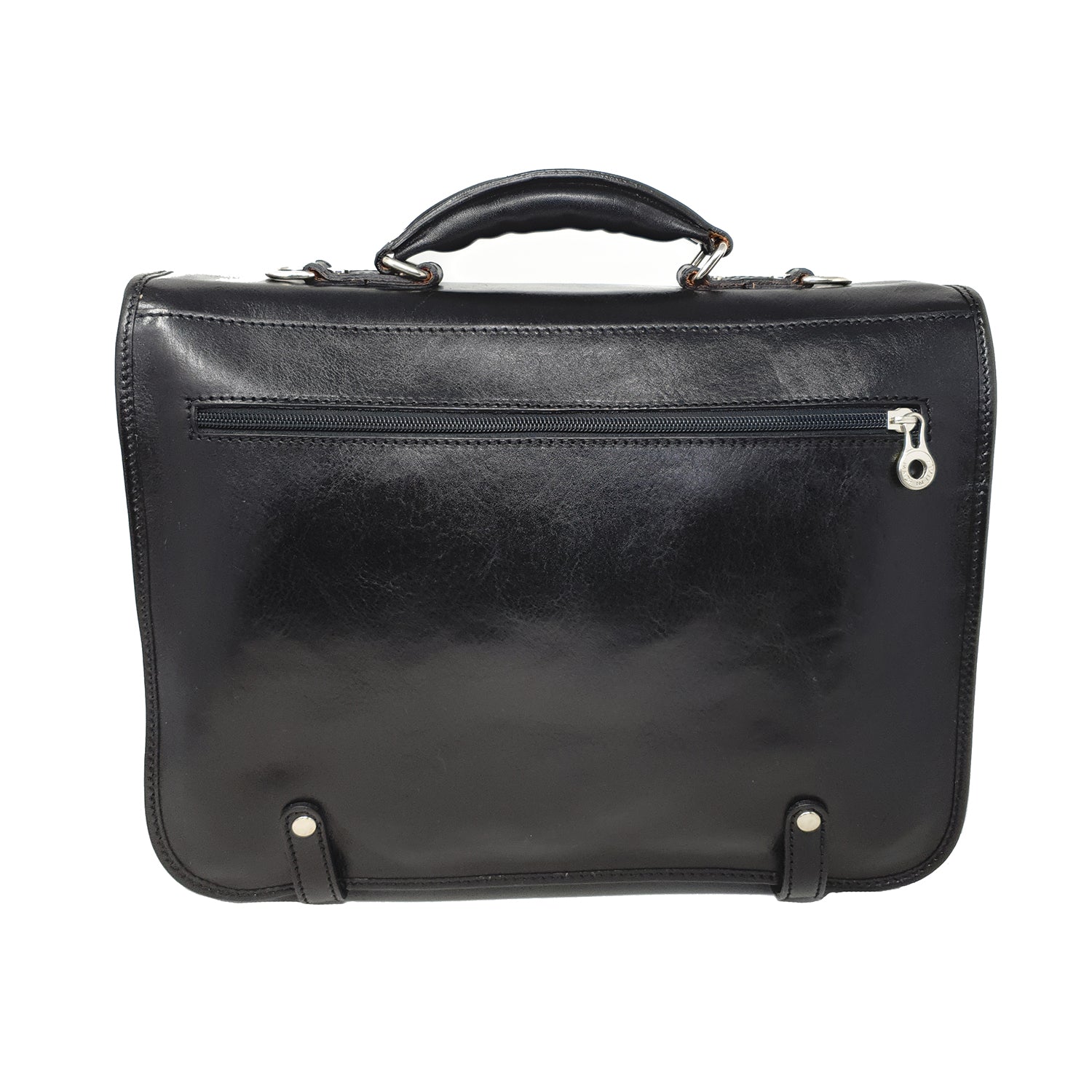 Men's Leather Document Holder Work Bag - 39x29x10 Cm - G958