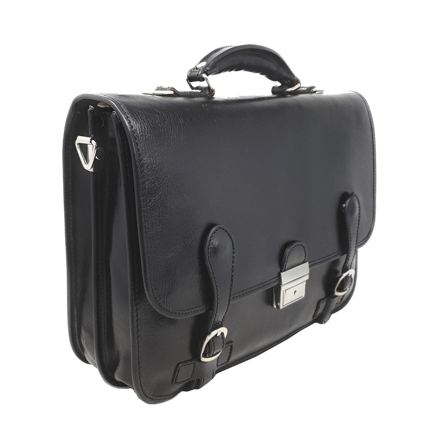 Men's Leather Document Holder Work Bag - 39x29x10 Cm - G958