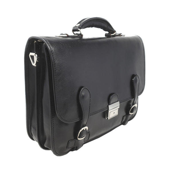 Men's Leather Document Holder Work Bag - 39x29x10 Cm - G958