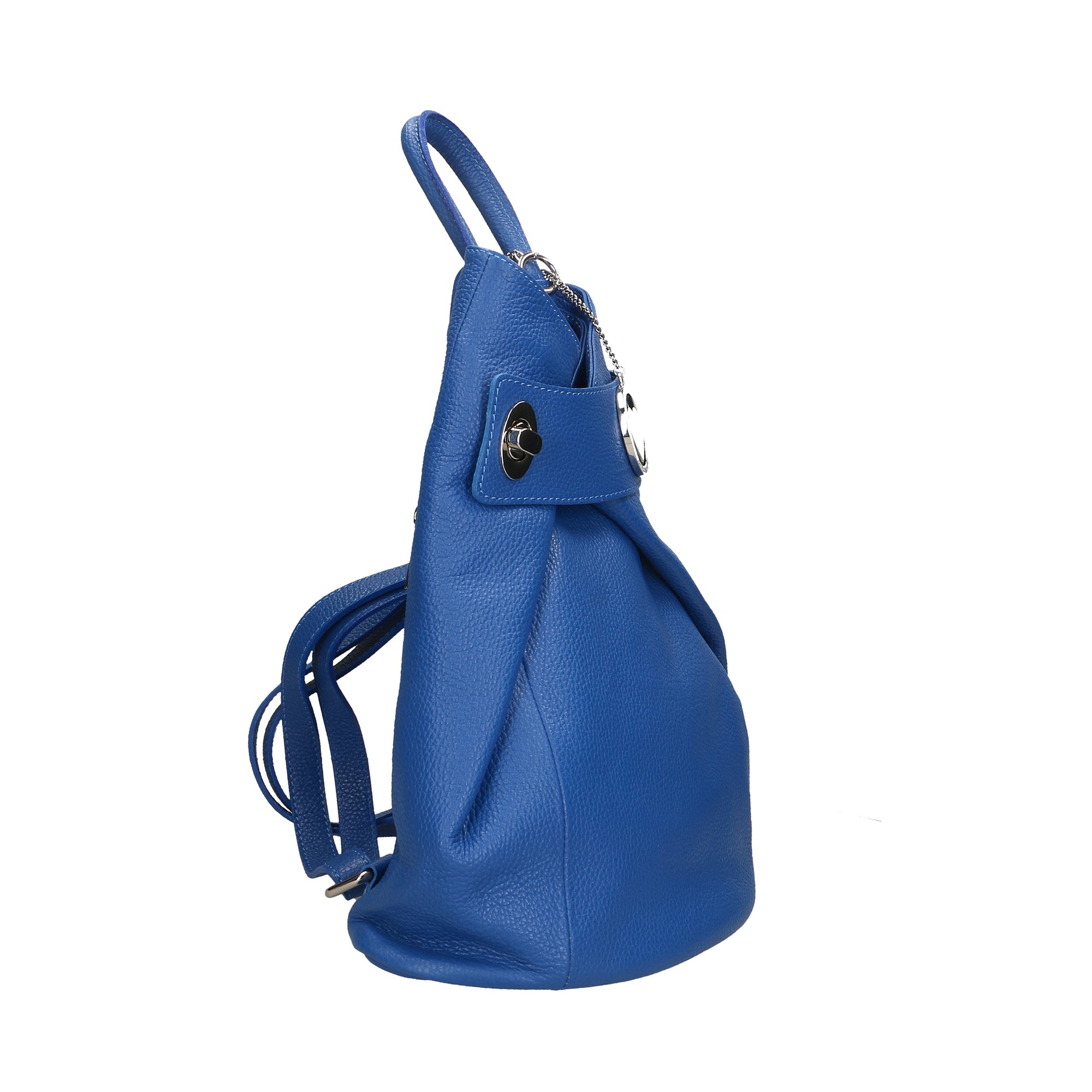 Women's Soft Leather Backpack Made in Italy - 28x35x12 Cm - 34030