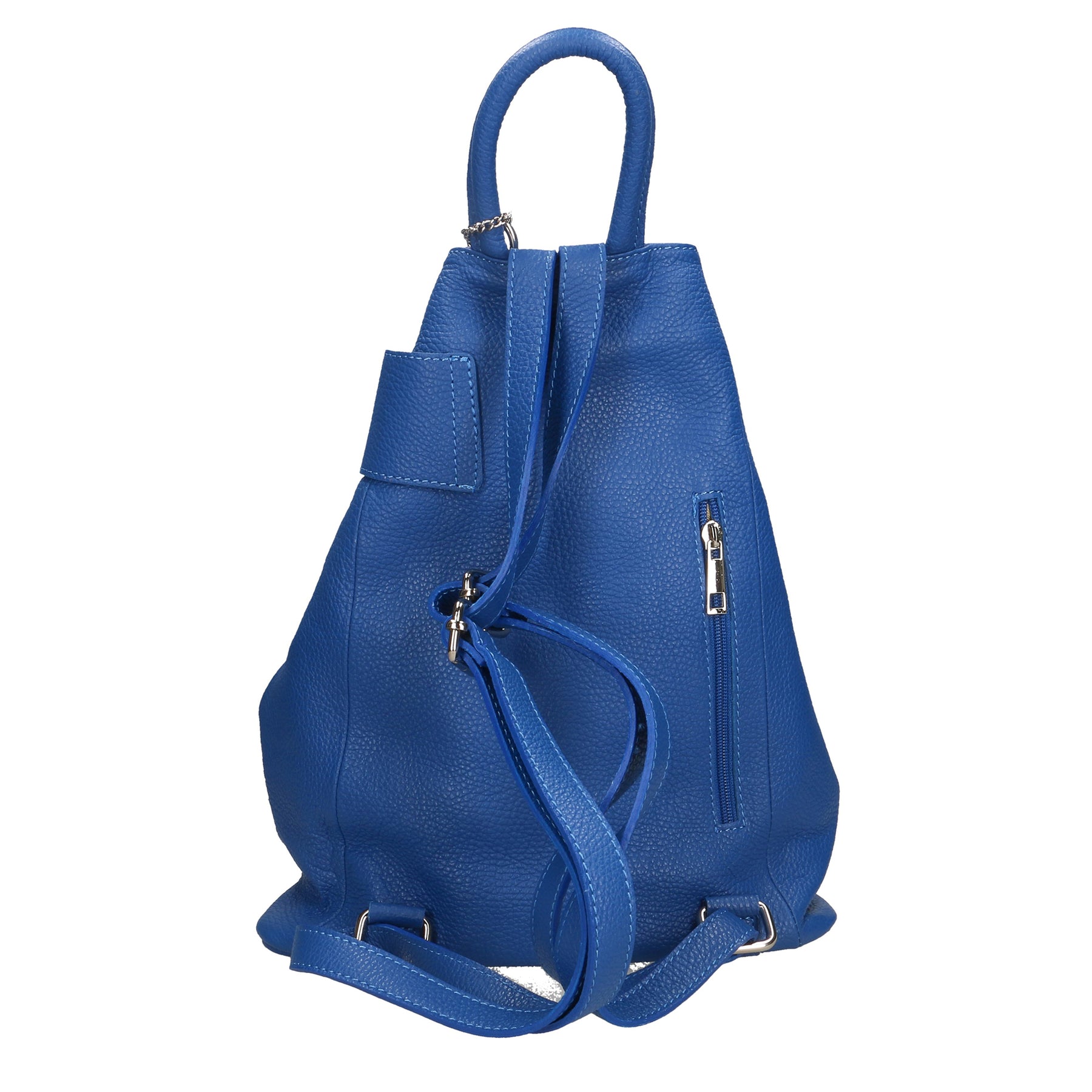 Women's Soft Leather Backpack Made in Italy - 28x35x12 Cm - 34030