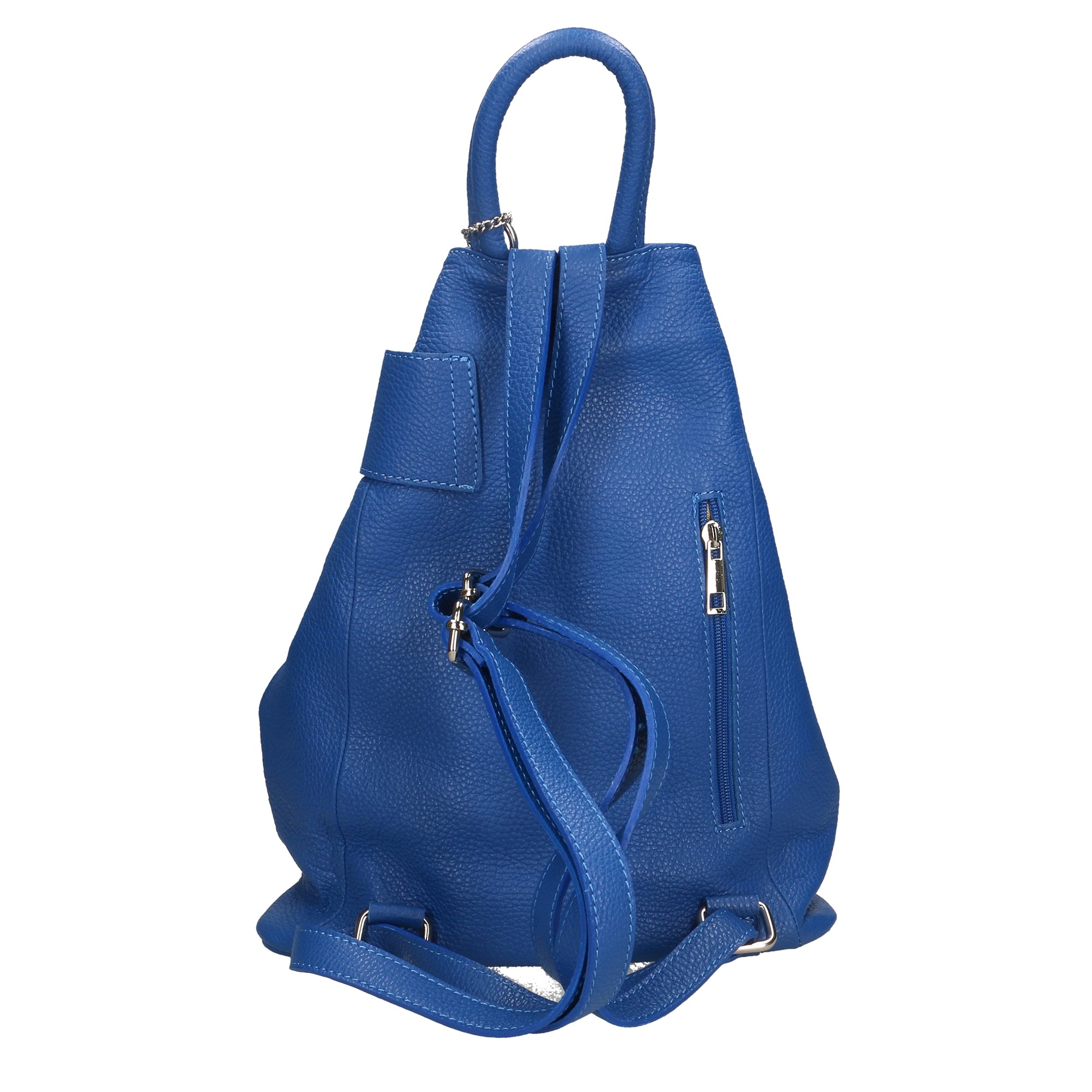 Women's Soft Leather Backpack Made in Italy - 28x35x12 Cm - 34030