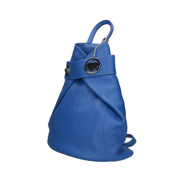 Women's Soft Leather Backpack Made in Italy - 28x35x12 Cm - 34030