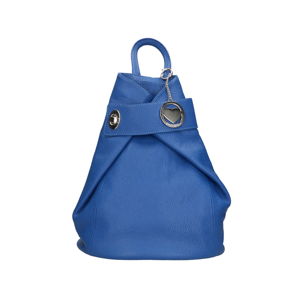 Women's Soft Leather Backpack Made in Italy - 28x35x12 Cm - 34030