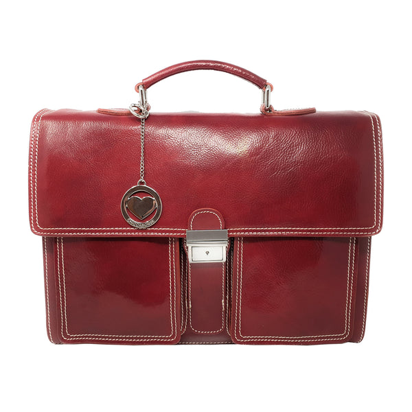 Large Work Bag Briefcase Document Holder for Men Leather - 43x30x11 Cm - G1010