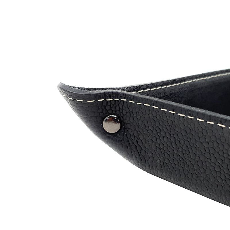 Entryway Tray Organizer in Leather ST01