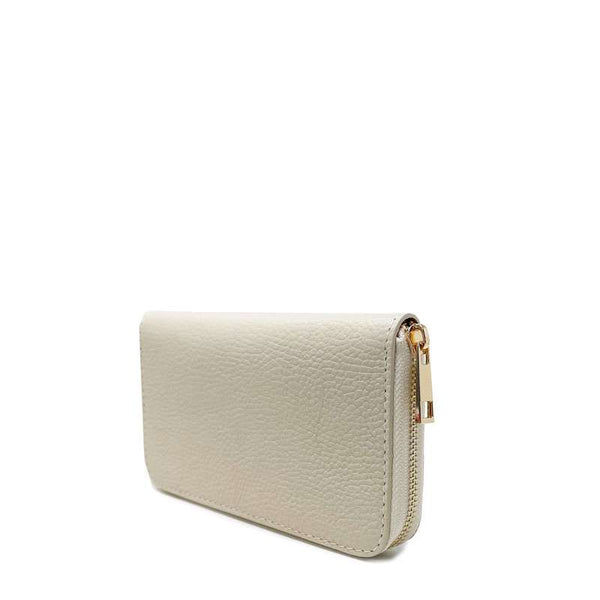 Portafoglio in Pelle Grande con Motivo Dollaro - K004