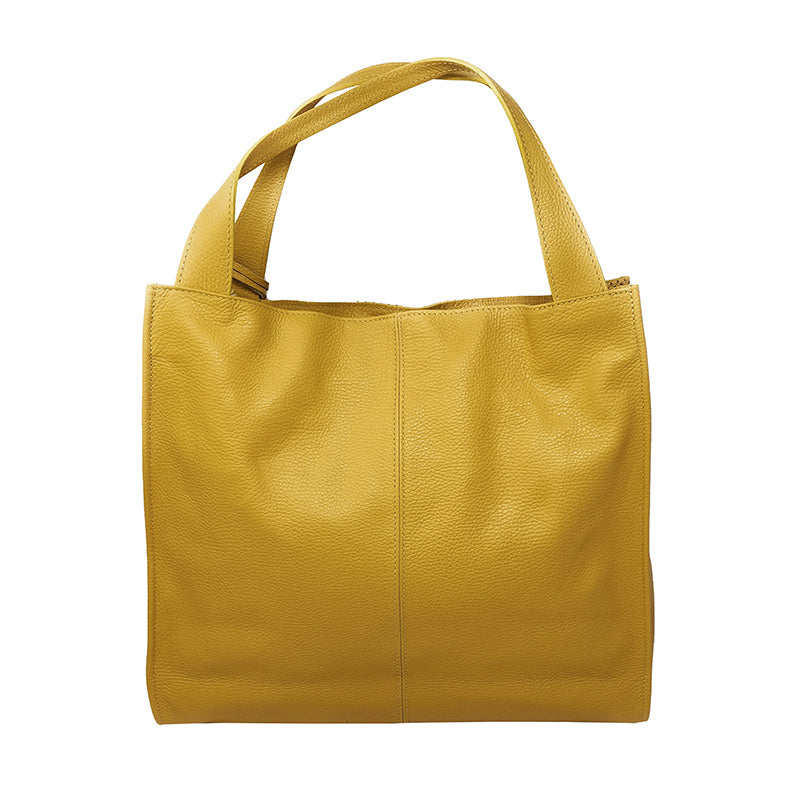 Women's Hand Shopper Bag Perforated Leather - K005