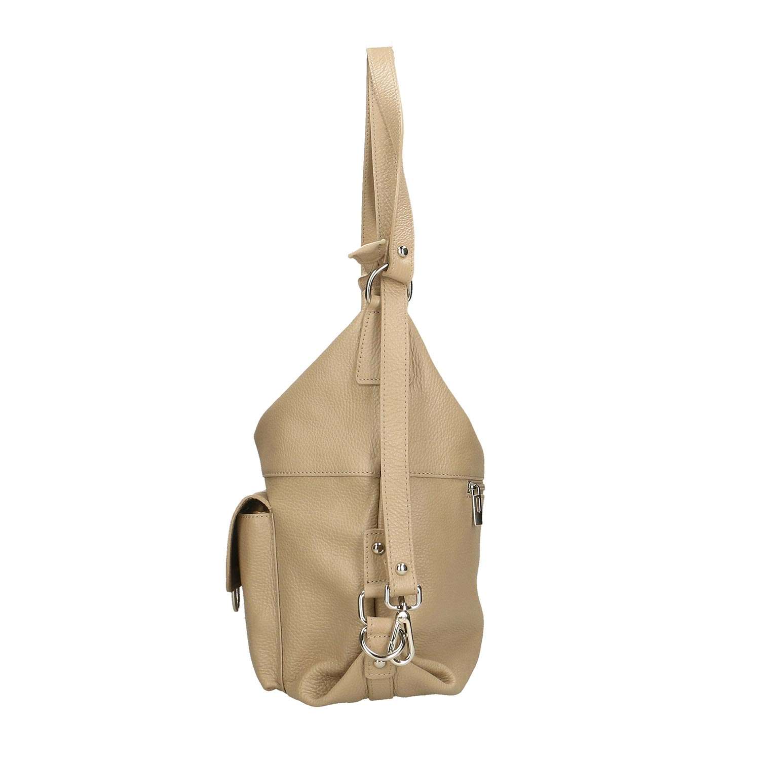 Unisex Leather Backpack - 3301