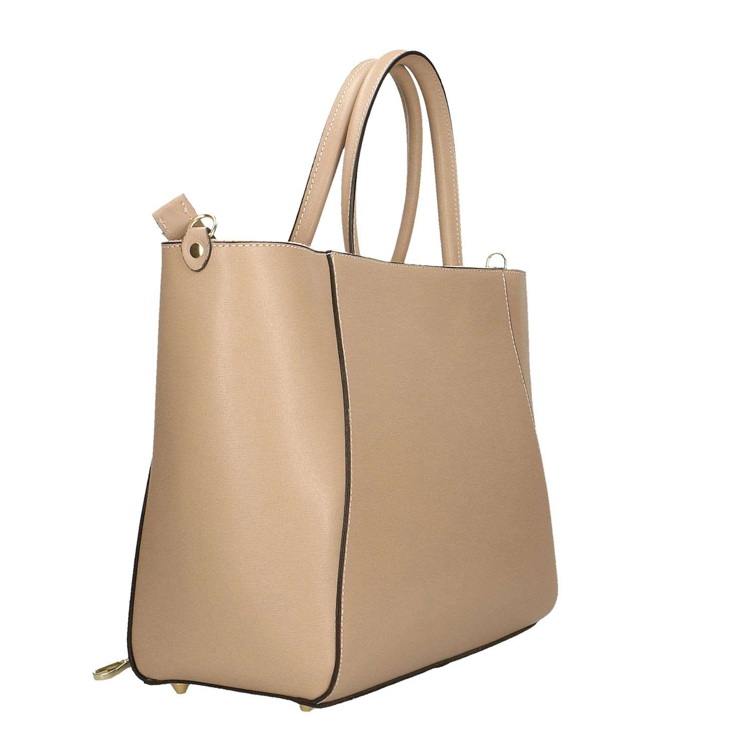 Women's Handbag Genuine Saffiano Leather - 42x29x15 cm - 3302