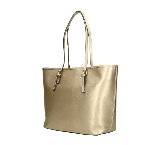 Borsa a spalla da donna in Vera Pelle Saffiano - 3306.