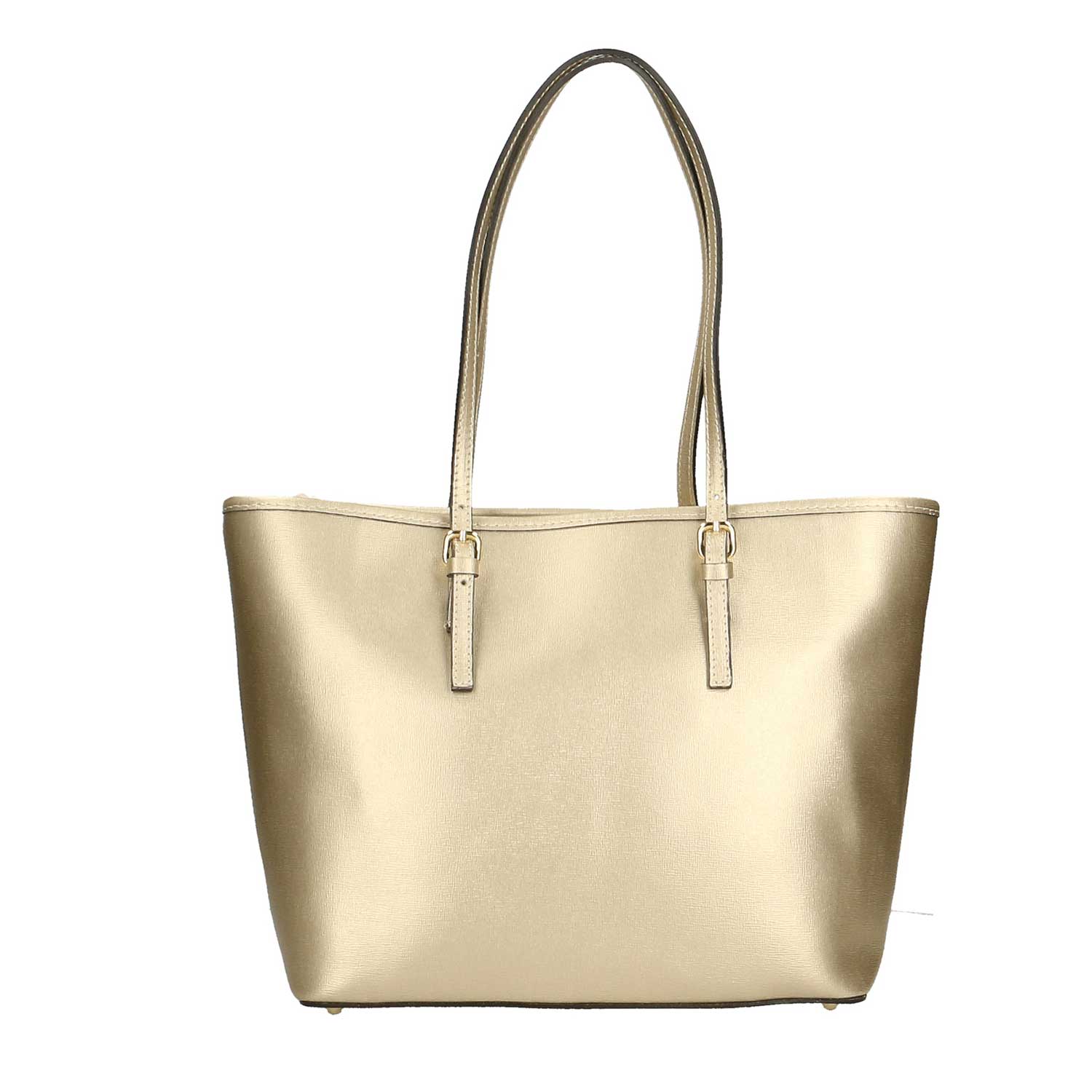 Borsa a spalla da donna in Vera Pelle Saffiano - 3306.