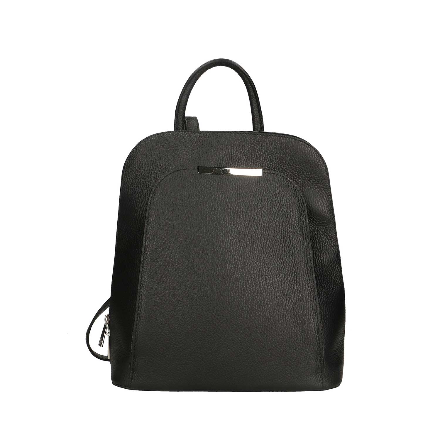 Borsa zaino da donna in Vera Pelle artigianale - 29 x 32 x 13 Cm -  3347