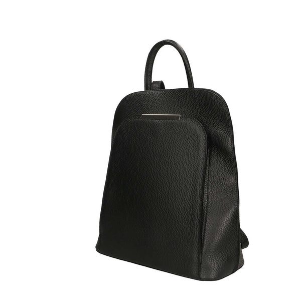 Borsa zaino da donna in Vera Pelle artigianale - 29 x 32 x 13 Cm -  3347