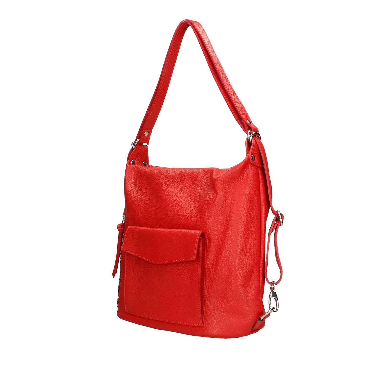 Women's Shoulder Bag in Genuine Leather Dollar - 37 x 29 x 13 Cm - 34001