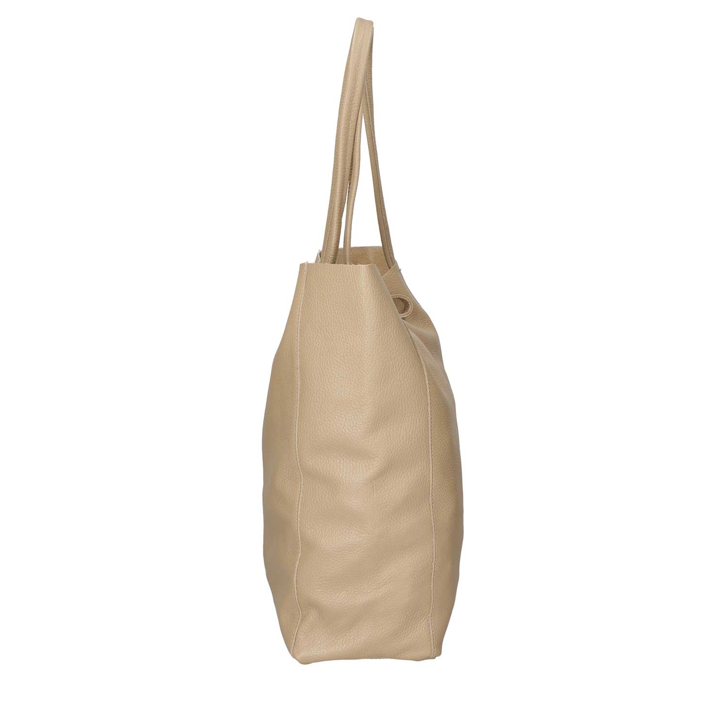 Soft Leather Bucket Bag - 80031